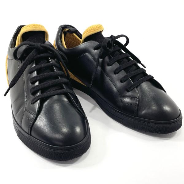 FENDI（フェンディ） スニーカー 7E1287 レザー/ファブリック ブラック