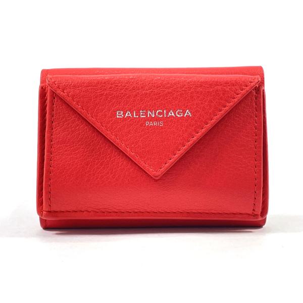 BALENCIAGA（バレンシアガ） 三つ折り財布 391446 ペーパー ミニ