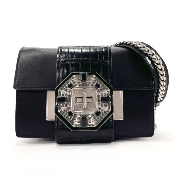【FROM JAPAN】PRADA パーティーバッグ プラダ ハンドバッグ レディース SAFFIANO CUIR ブラック PRADA