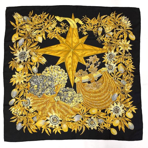 HERMES（エルメス） スカーフ カレ 90 大判スカーフ PASSIFLORES