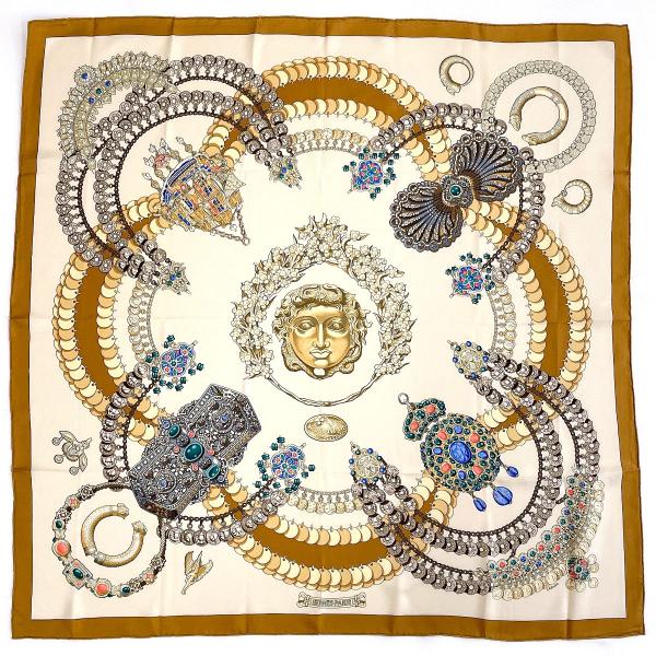 ✨️エルメス✨️　スカーフ　カレ90 「KOSMIMA 宇宙」 HERMES（エルメス） スカーフ カレ 90 KOSMIMA コスミマ 宇宙 大判