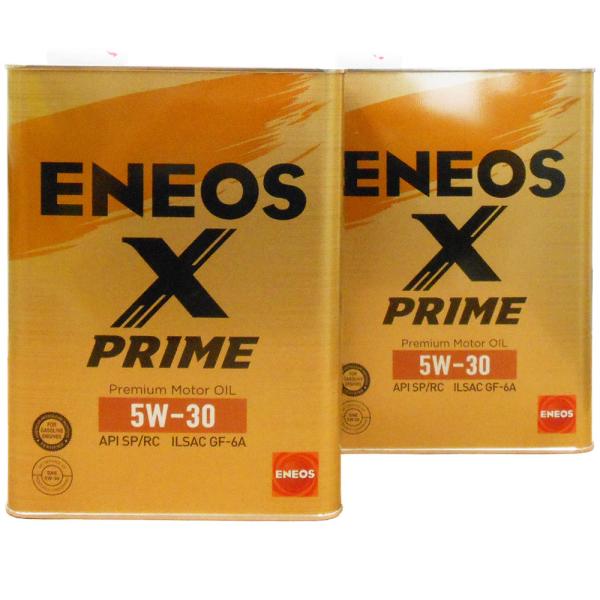 y2ʃZbgz ENEOS X PRIME (GbNXvC) GWIC 5W-30 SP/RC GF-6A (100w) 4L×2