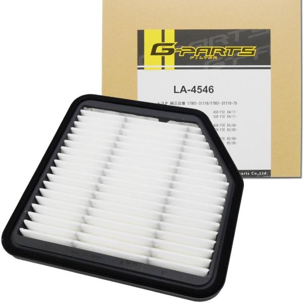 エアフィルター エアクリーナー レクサス IS トヨタ LA-4546