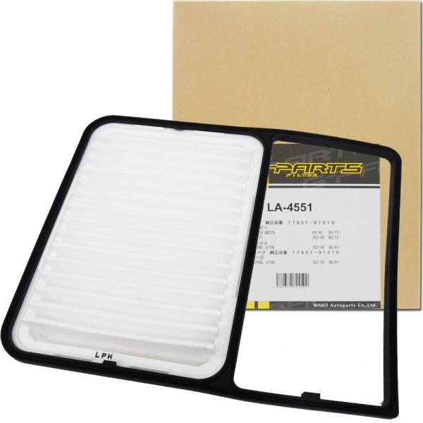 エアフィルター エアクリーナー クー ビーゴ ダイハツ LA-4551