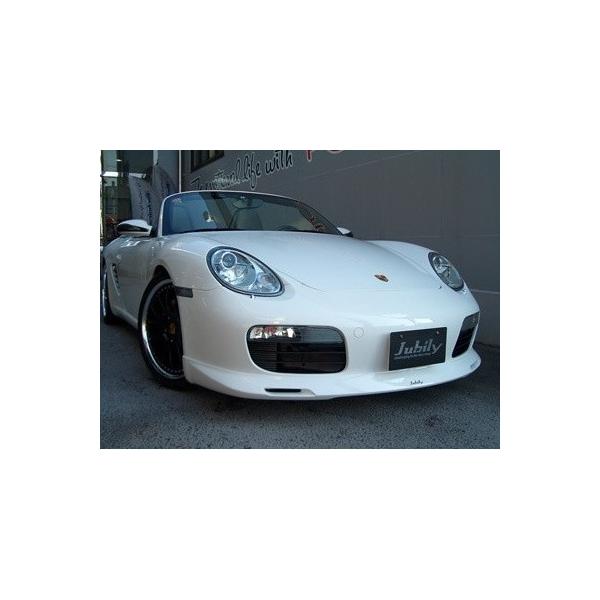 ポルシェ 987ボクスター前期 純正バンパー用フロントリップスポイラー