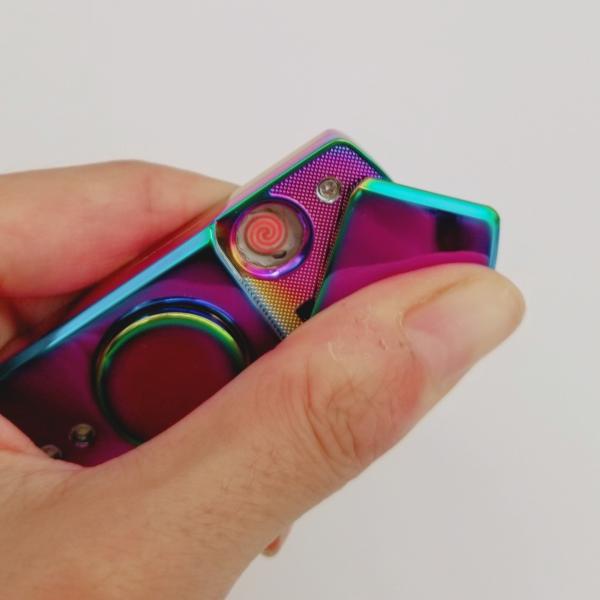 Usb電子ライターハンドスピナー 電子ライター 充電式 Led 回転 光る Buyee Buyee Japanese Proxy Service Buy From Japan Bot Online