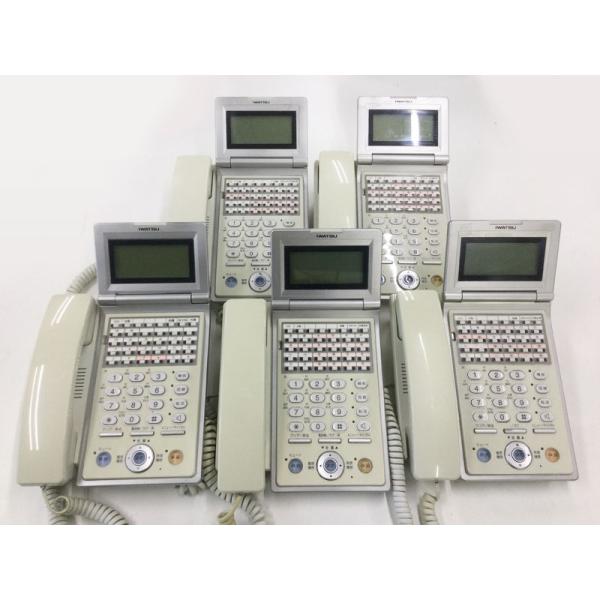 5台セット！岩崎通信機(IWATSU/岩通) IX-24KTDXE(WHT) 24ボタン標準
