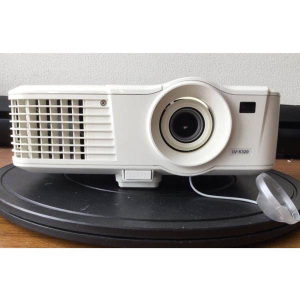 Canon(キヤノン) LV-X320 プロジェクター 3200lm HDMI端子対応 ランプ点灯時間1043時間★本州送料無料★F11650