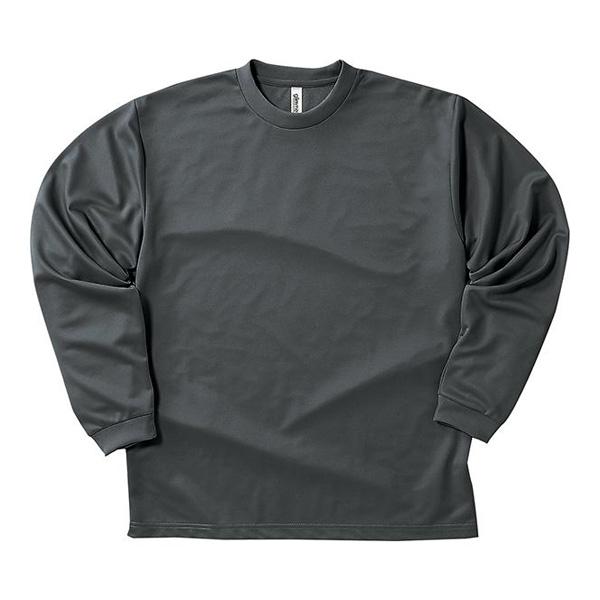 トムス 4.4オンス ALT ドライロングスリーブTシャツ ダークグレー 7L
