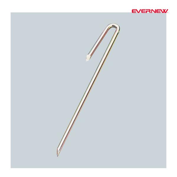 ・サイズ=釘：直径4mm×長さ14.8cm（折り返し部4.8cm）・自重=20g/本・材質=スチール（ユニクロメッキ）・ロープマーカー直径3mm、6mm、8mm用・日本製