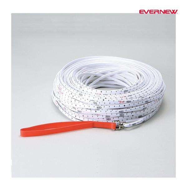 ・サイズ＝幅6mm×長さ100m×厚さ2.2mm・１巻・自重＝1.7kg・材質＝テープ：グラスファイバー（片面目盛付）・巻取器別売・目盛1cm単位／100mまで測定可能・日本製