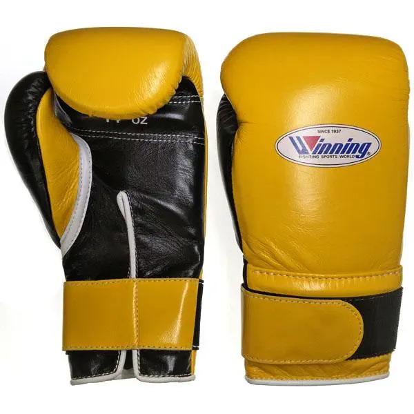 14オンスマジックテープ式 MS-500-B 14オンス MS-500B-YELBLK1 ウイニング ボクシンググローブ