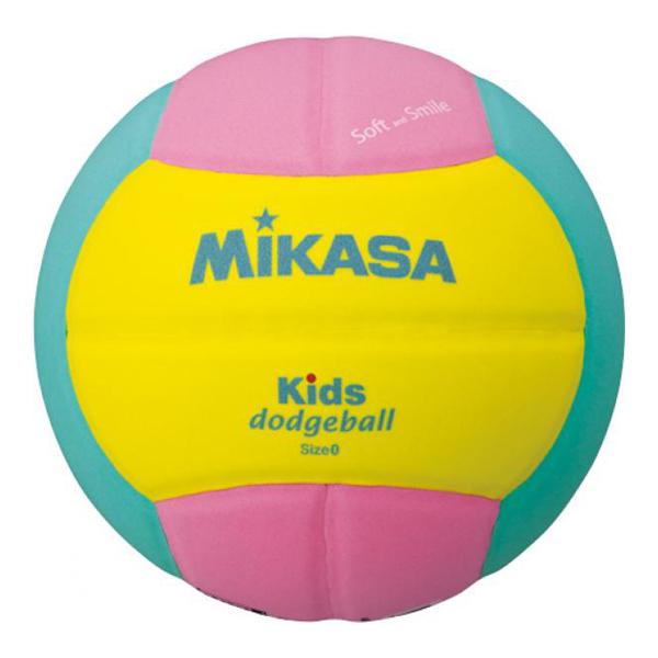MIKASA（ミカサ） スマイルドッジボール0号 EVA イエロー×ピンク