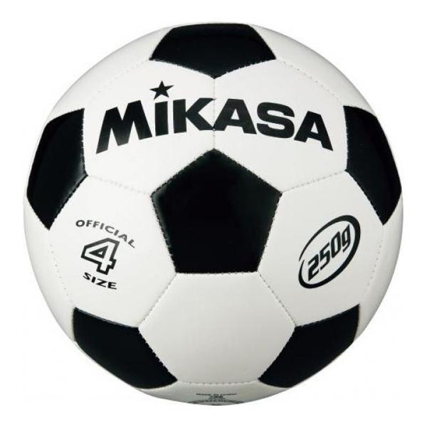 MIKASA（ミカサ） サッカーボール4号 軽量球 約250g ホワイト×ブラック