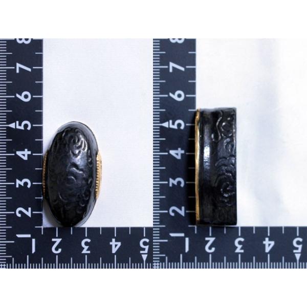 刀装具縁頭、おもちゃとは違います。真剣刀装具としても使えます。