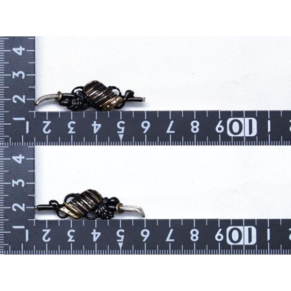 刀装具目貫、おもちゃとは違います。真剣刀装具としても使えます。