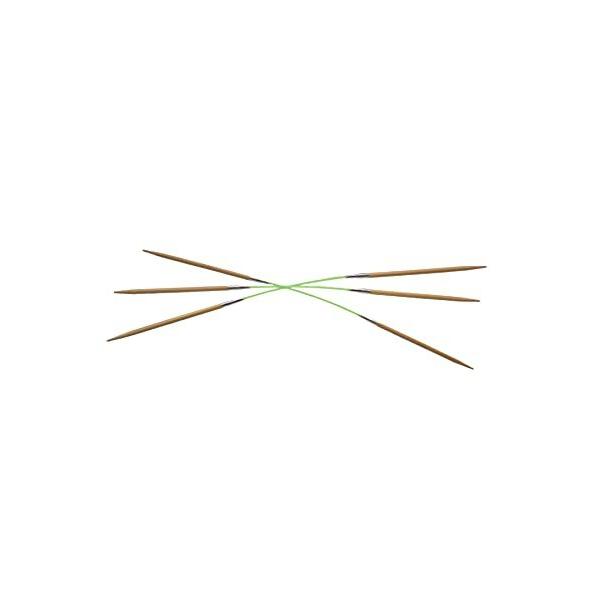 HiyaHiya Flyers ダブルポイントフレキシブル竹編み針 3本セット US 2.5 / 3mm Flyers Bamboo