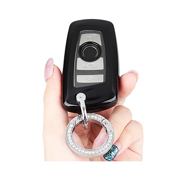 【Comdanya】 BMW スマート キーケース 1 2 3 4 5 6 7 シリーズ X3 X4 Z4 専用 キーカバー キーホルダー TPU 軽