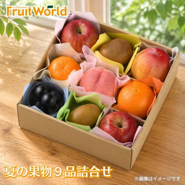 夏の果物9品詰合せ 送料込み : 郵便局物販サービスYahoo!店 - 通販