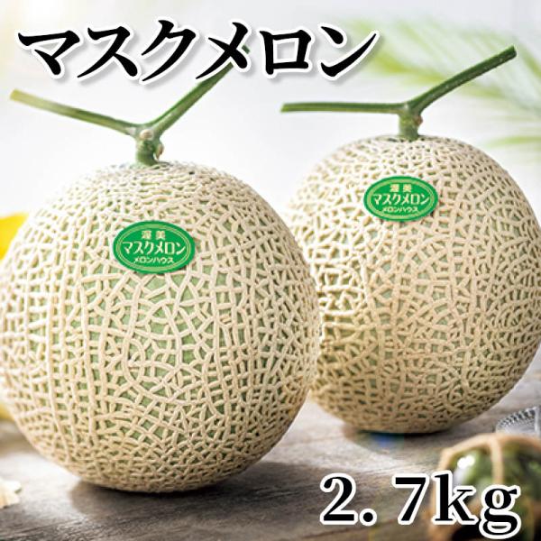 マスクメロン 2．7kg : 郵便局物販サービスYahoo!店 - 通販