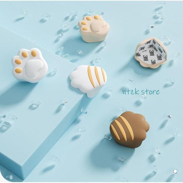 商品名: コーナー カバー ガード 4個セット 動物 かわいい ポップ テーブル 机 つくえ 角 カド かど コーナーパッド 衝撃吸収 子供 安心 保護 アニマル 猫爪 猫の手 ケガ防止 クッション                     ...