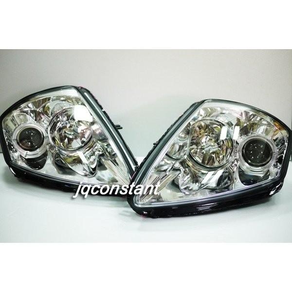 エクリプススパイダー　d53a ヘッドライト左右 2000-2006y エクリプス/スパイダー D53A LEDイカリング