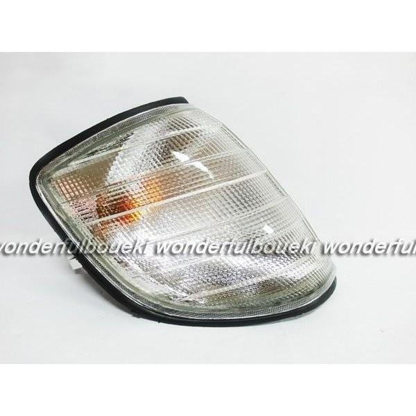 メルセデスベンツ　w140 Sクラス　コーナーレンズ　純正品　未使用品 メルセデスベンツ Sクラス W140 フロントコーナーランプレンズ