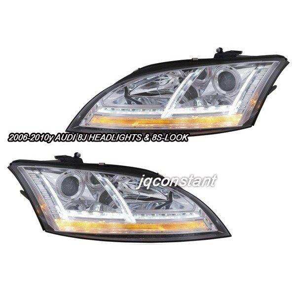 2006-2009y Audi TT MK2 8J アウディTT ファイバーLED ヘッド