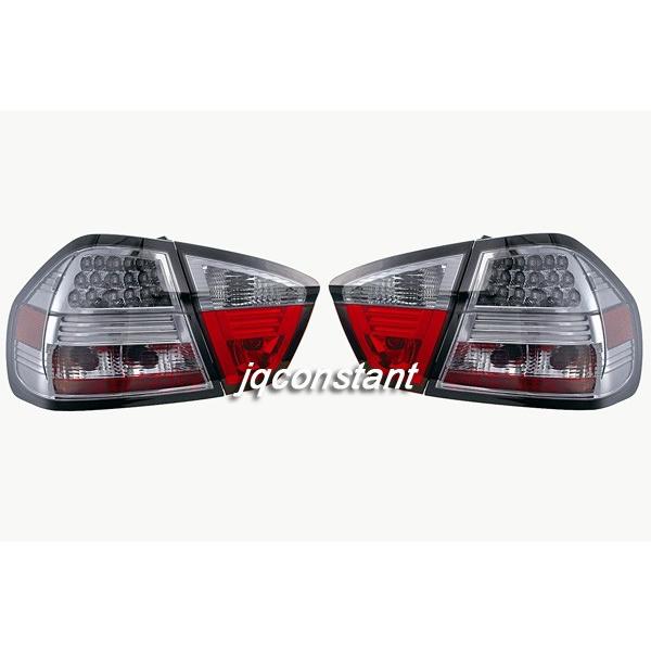2005-2008y 前期用 BMW E90 セダン ファイバーLEDテール スモーク 