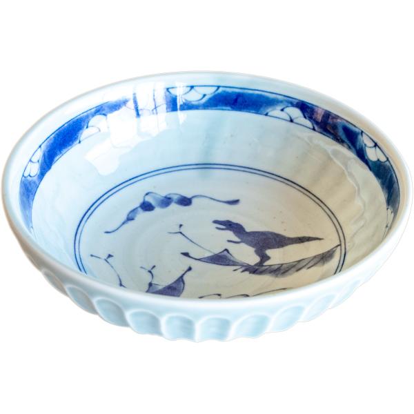 美濃焼 食器 鎬竜 中鉢 15.5×4.5cm 江戸っ子 恐竜 お皿 鉢 プレート アワサカ 陶器 日本製 おしゃれ かわいい 漬物皿 煮物鉢 丸皿 丸い 子供 離乳食 男の子