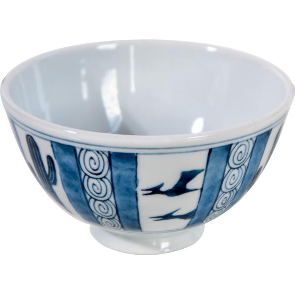 美濃焼 食器 双翼竜 茶碗 11×6cm 江戸っ子 恐竜 飯碗 ご飯茶碗 アワサカ 陶器 日本製 おしゃれ かわいい お茶漬け ご飯 デザート皿 丸い 子供 離乳食