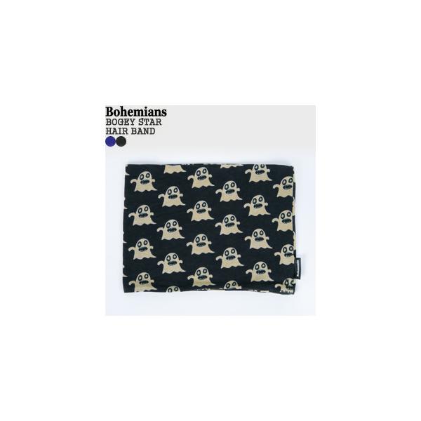 [クーポンで20%OFF]ボヘミアンズ/BOHEMIANS ボギースターヘアバンド 帽子 ネックウォーマー オバケ BOGEY STAR HAIR BAND BH99 レディース メンズ[メール便可能]