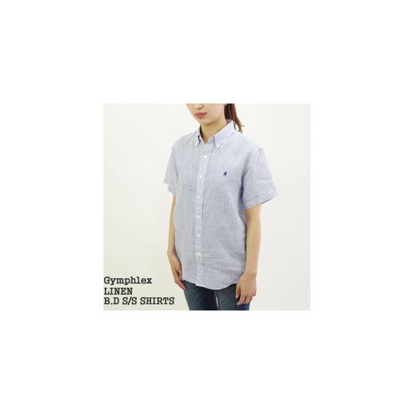ジムフレックス Gymphlex リネンボタンダウン半袖シャツ ストライプ J 1243lnp レディース Buyee Buyee Japanischer Proxy Service Kaufen Sie Aus Japan