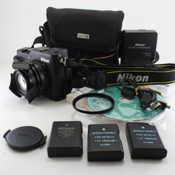Nikon デジタルカメラ COOLPIX P7800 大口径レンズ バリアングル液晶 ブラック P7800BK