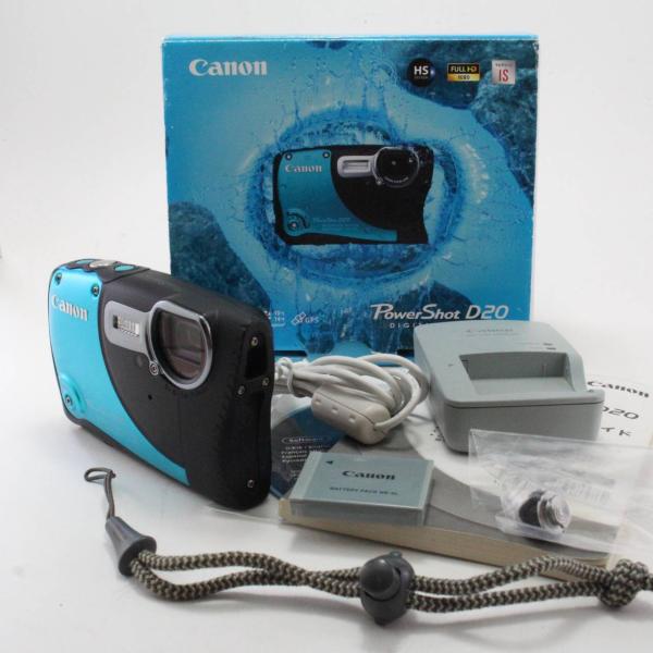 キヤノン Canon デジタルカメラ PowerShot D20 約1210万画素