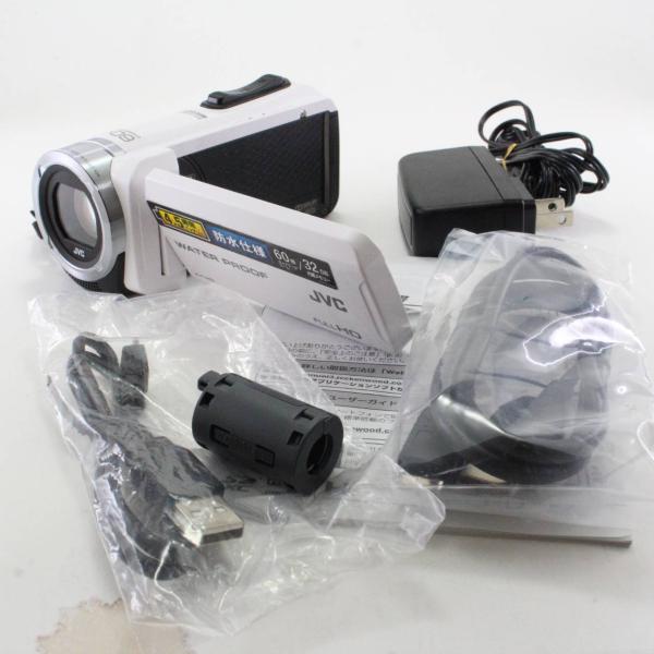 Everio JVC KENWOOD ビデオカメラ EVERIO 内蔵メモリー32GB ホワイト