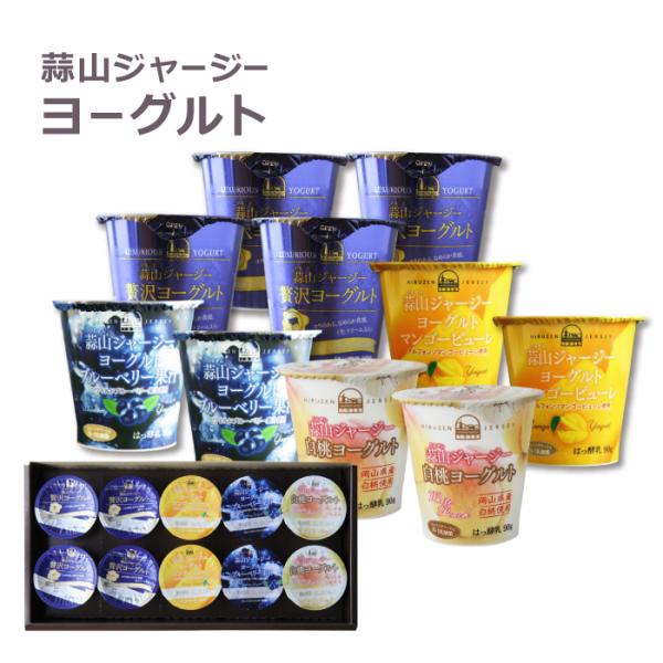 岡山産直工房 蒜山ジャージーヨーグルトプレミアムセット