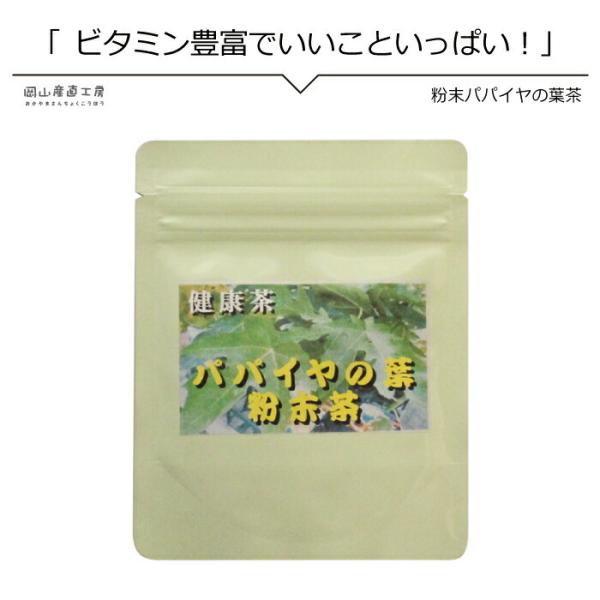 パパイヤの葉粉末茶30g 農薬不使用