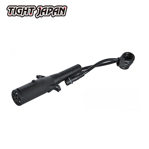 ●タイトジャパン MAX TRAILER 7極ハーネスコネクターです。●配線がコール状になっているので、とても使いやすいです。■材質：樹脂製