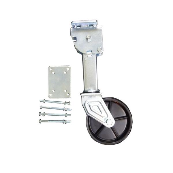 ●トレーラーを車に連結しない状態での洗車時、ジェットのメンテナンスをする際に、転倒やナンバープレートの損傷防止する為の収納式リアジャッキです。●スチール製 リアトレーラージャッキホイル付き■トレーラーフレーム：70mmまで取付け可能■最大荷...