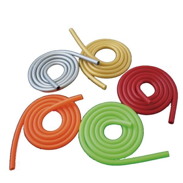 JL15001SL　シルバーJL15001GD　ゴールドJL15001R　 レッドJL15001OR　オレンジJL15001LG　ライムグリーン●外径：約8mm●内径：約5mm●長さ：約100cm