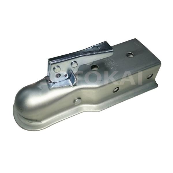 【商品仕様】■ヒッチボール径：2インチ■取付けフレーム幅：75mm対応■取付け穴間隔：約77mm■牽引最大重量：1,588kg■材質：スチールメッキ【注意】海外からの輸送時にメッキのはがれや傷が発生することがありますのでご了承の上お買上げお...