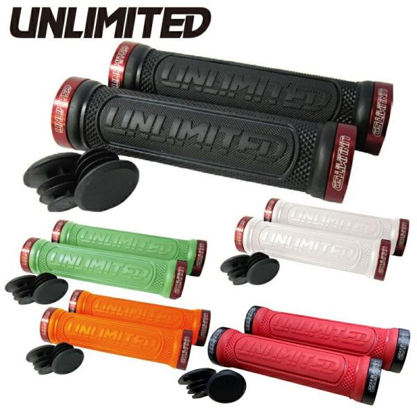 【適応】社外ハンドルバー(バー径：22.2mm)【商品名】ロックグリップロゴLOCK GRIP 'LOGO'【サイズ】130×29mm【ロックリング】レッド【付属】プラスチックエンド握りやすいをコンセプトにクッション性を確保しつつ高いグリッ...