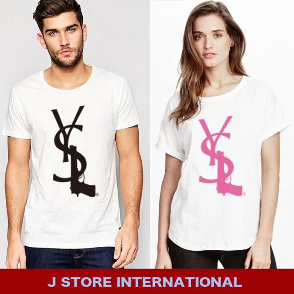 パロディtシャツ ユニセックス イヴ サンローラン Ysl 半袖 Buyee 日本代购平台 产品购物网站大全 Buyee一站式代购 Bot Online
