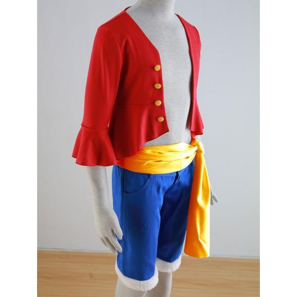 子供サイズ コスプレ 衣装 ワンピース マンキーd ルフィ 4代目服 赤 キッズサイズ コスチューム Buyee Buyee Japanese Proxy Service Buy From Japan Bot Online