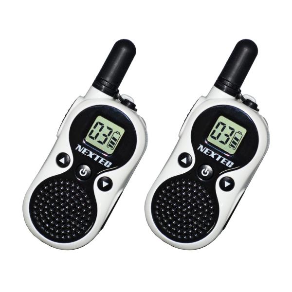 特定小電力トランシーバー NT-202M ホワイトモデル 2個組セット 充電池