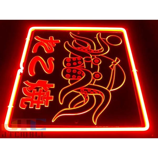 特大3ｄネオン看板はメーカーの生産終了に伴い 今ある在庫限りで販売終了となります たこ焼き Takoyaki 特大 3d ネオン看板 緑ネオン管 インテリア ネオン Buyee Servicio De Proxy Japones Buyee Compra En Japon