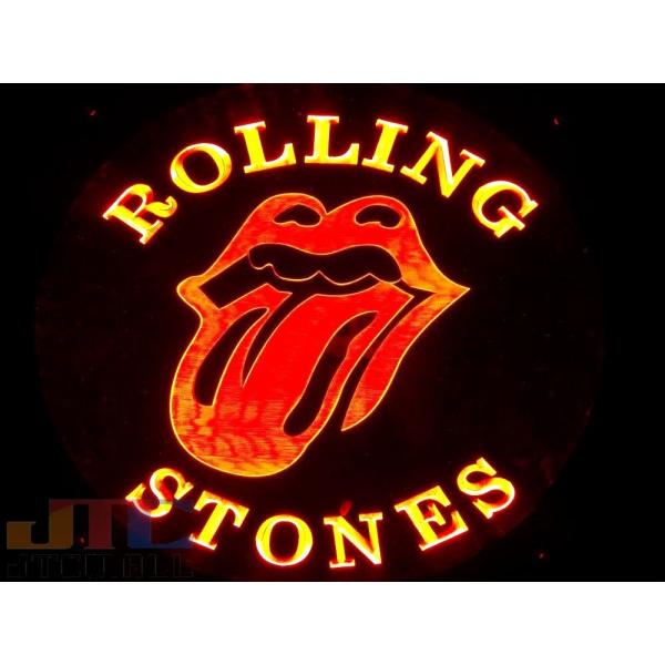 柔らかな質感の ネオンサイン Stones Rolling 看板 ローリングストーンズ その他 Www Qiraatafrican Com