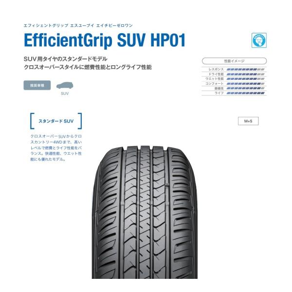 グッドイヤー（GOODYEAR） 225/60R18 GOODYEAR EfficientGrip SUV HP01
