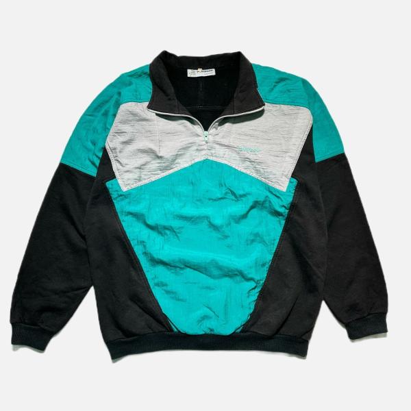 中古 ダンロップ ハーフジップ スウェット トレーナー 古着  UR-0081